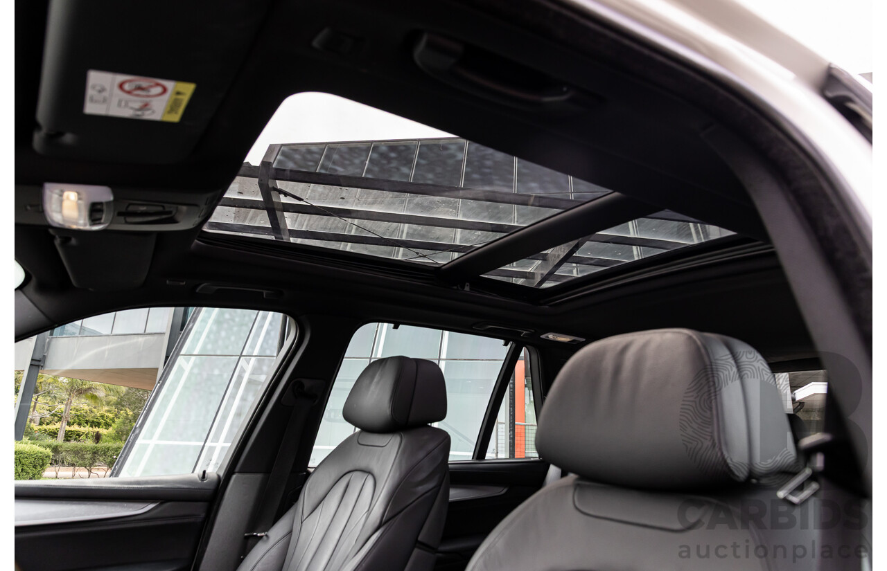 1/2015 BMW X5 M50d F15 (AWD) MY15 4d Wagon Alpine White Triple Turbo Diesel 3.0L