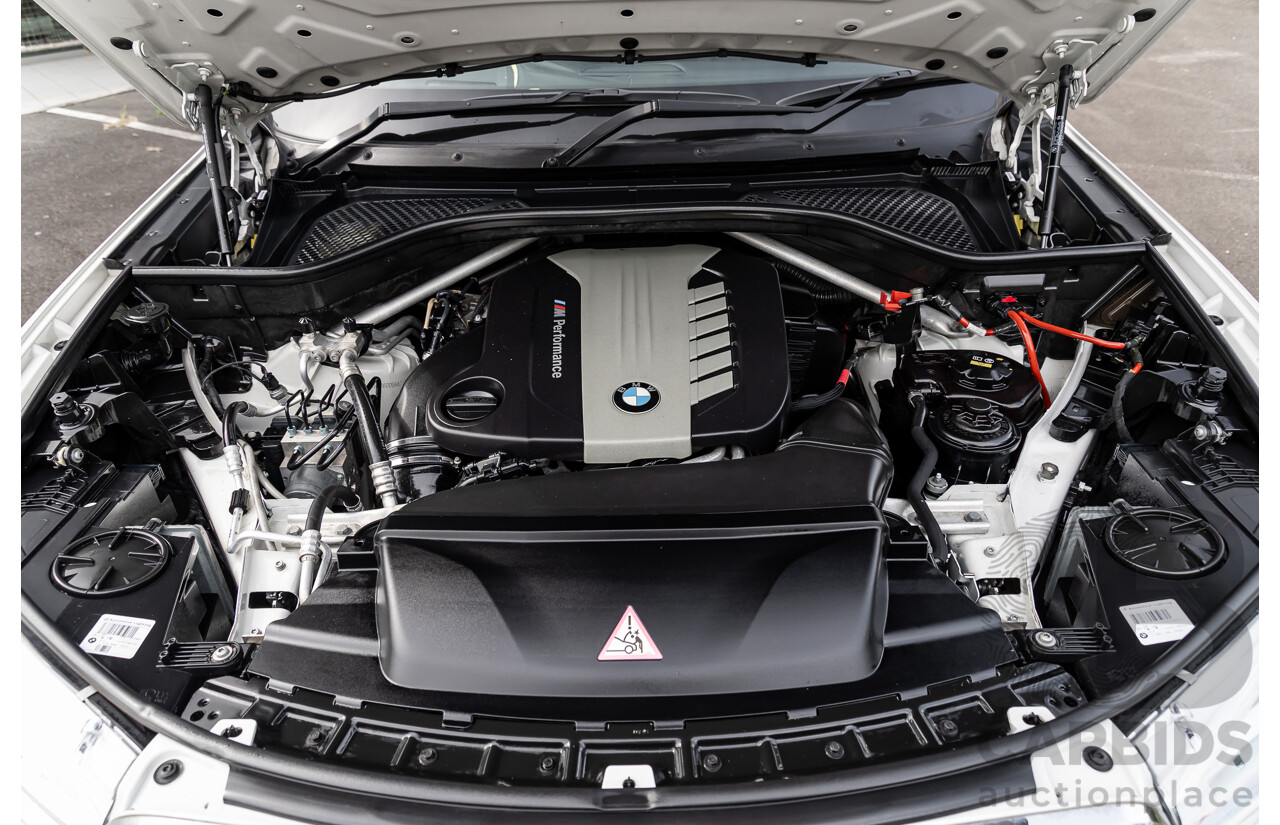 1/2015 BMW X5 M50d F15 (AWD) MY15 4d Wagon Alpine White Triple Turbo Diesel 3.0L