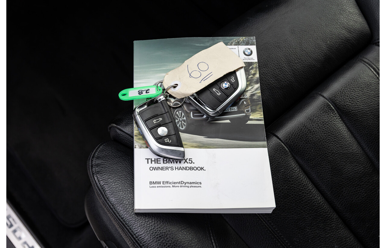 1/2015 BMW X5 M50d F15 (AWD) MY15 4d Wagon Alpine White Triple Turbo Diesel 3.0L