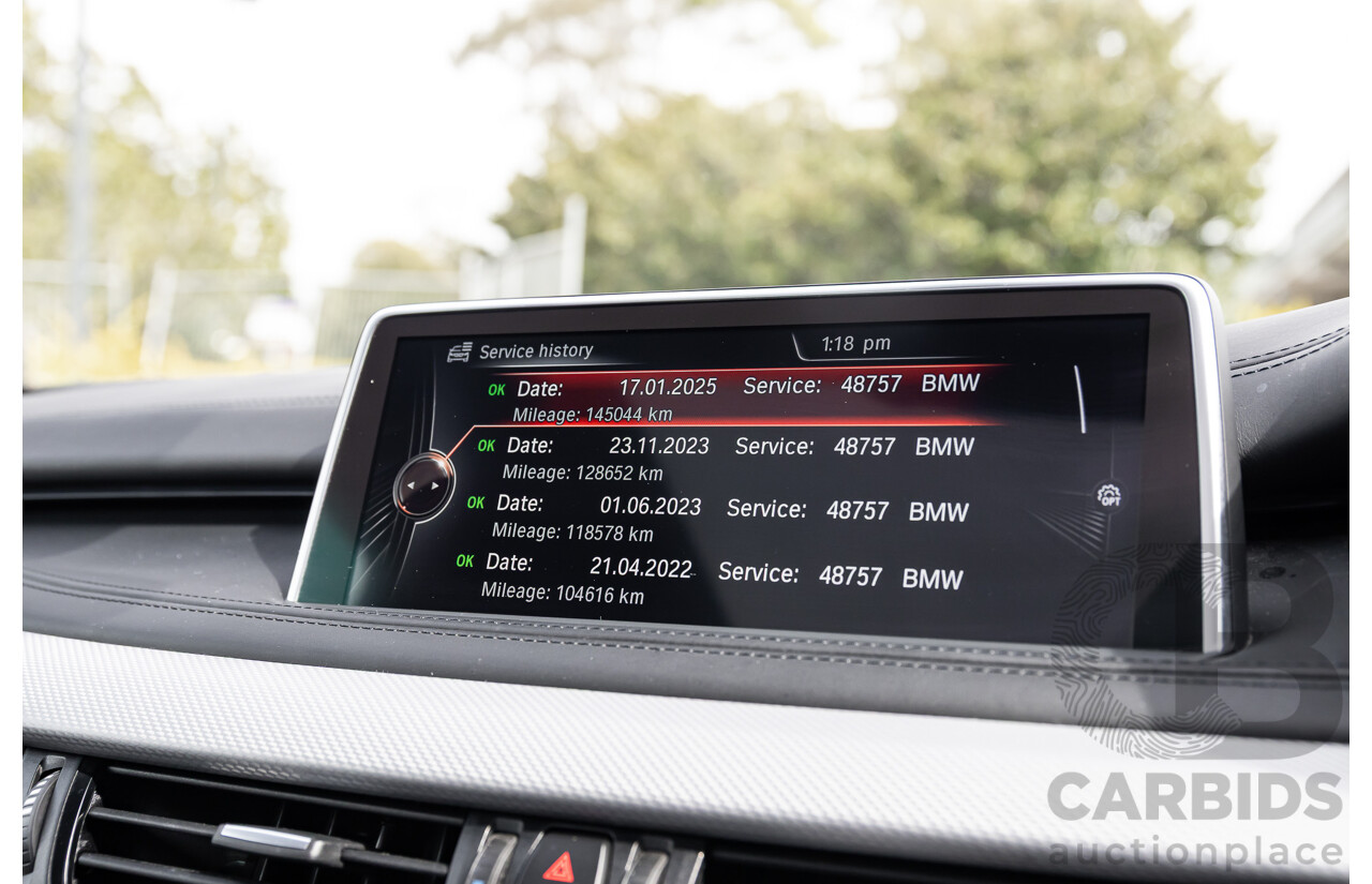 1/2015 BMW X5 M50d F15 (AWD) MY15 4d Wagon Alpine White Triple Turbo Diesel 3.0L