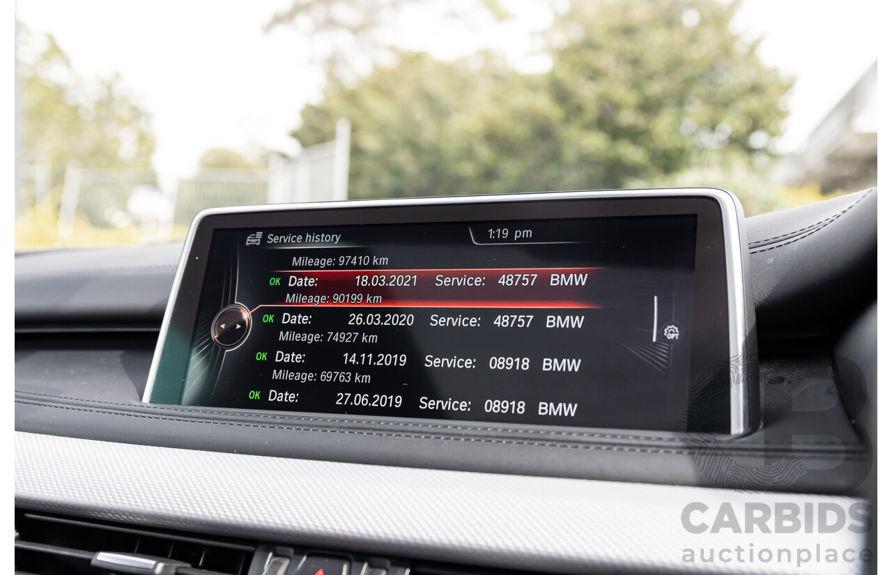 1/2015 BMW X5 M50d F15 (AWD) MY15 4d Wagon Alpine White Triple Turbo Diesel 3.0L