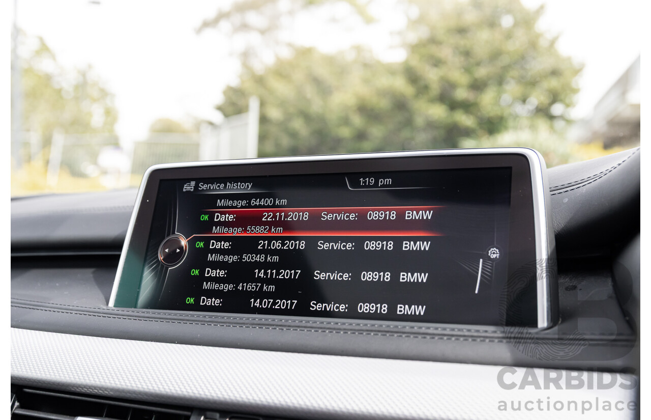 1/2015 BMW X5 M50d F15 (AWD) MY15 4d Wagon Alpine White Triple Turbo Diesel 3.0L