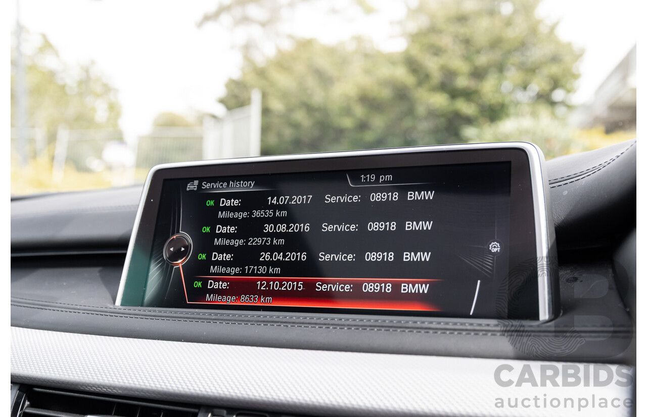 1/2015 BMW X5 M50d F15 (AWD) MY15 4d Wagon Alpine White Triple Turbo Diesel 3.0L