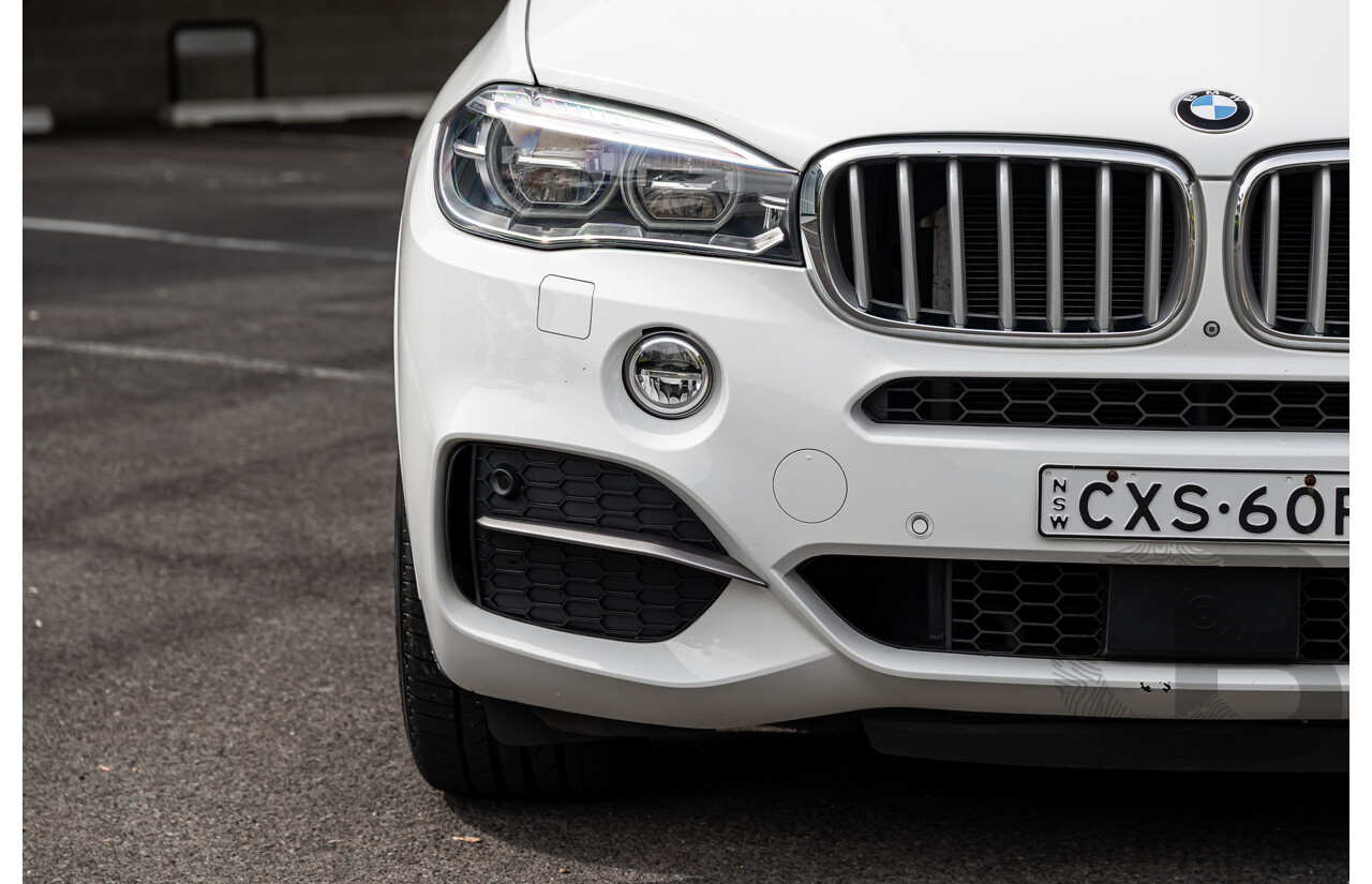 1/2015 BMW X5 M50d F15 (AWD) MY15 4d Wagon Alpine White Triple Turbo Diesel 3.0L