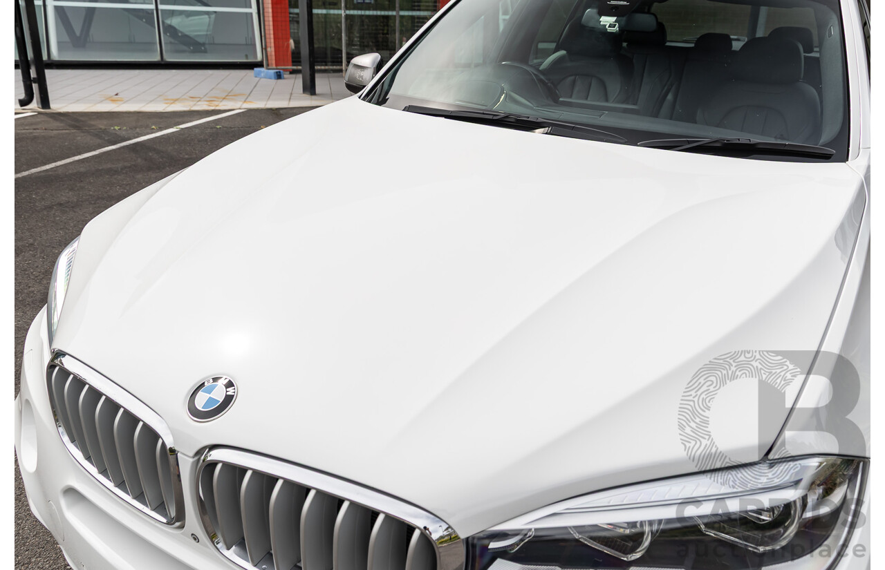 1/2015 BMW X5 M50d F15 (AWD) MY15 4d Wagon Alpine White Triple Turbo Diesel 3.0L