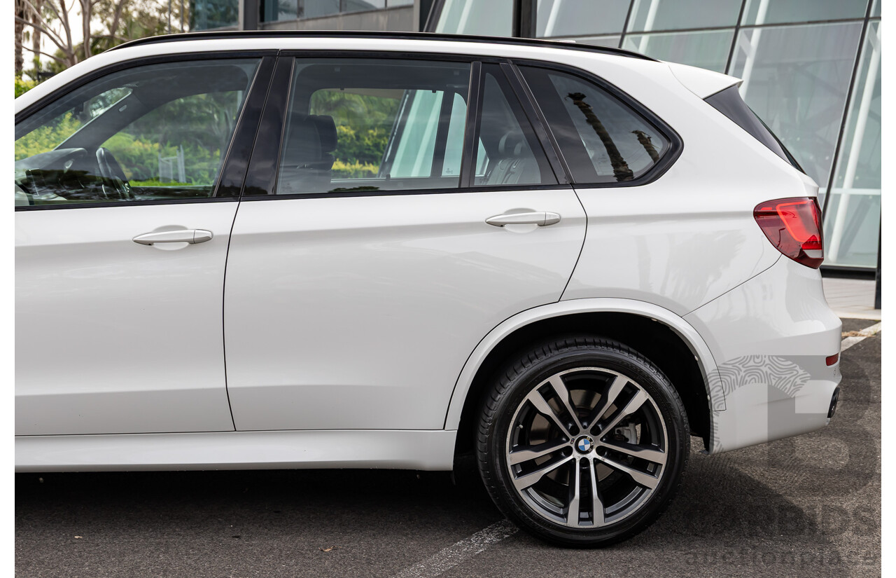 1/2015 BMW X5 M50d F15 (AWD) MY15 4d Wagon Alpine White Triple Turbo Diesel 3.0L