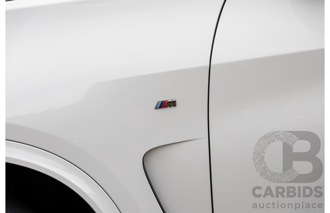 1/2015 BMW X5 M50d F15 (AWD) MY15 4d Wagon Alpine White Triple Turbo Diesel 3.0L