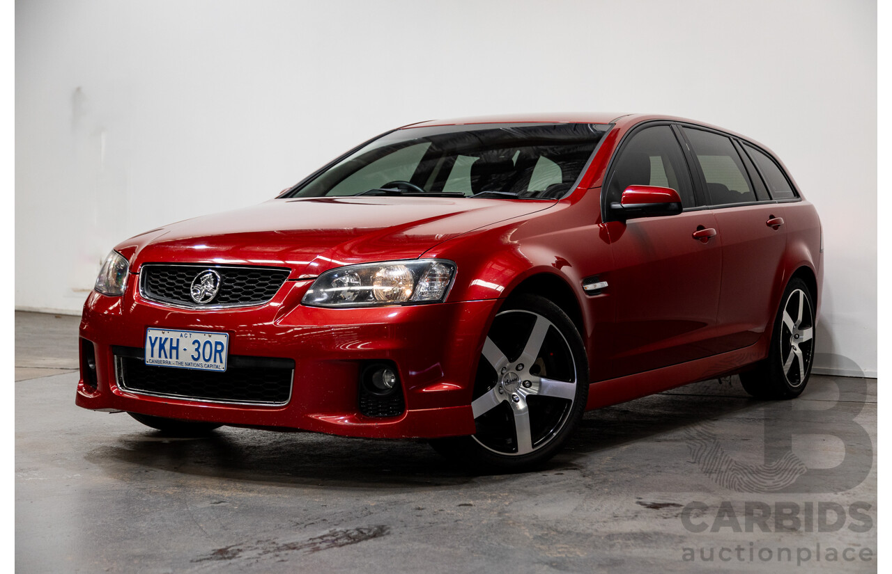 5/2012 Holden Commodore SV6 VE II MY12 4d Sportwagon Red 3.6L