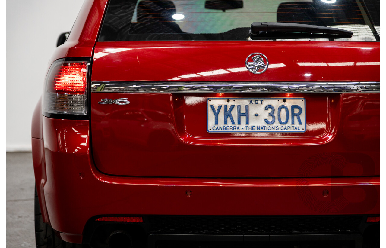 5/2012 Holden Commodore SV6 VE II MY12 4d Sportwagon Red 3.6L