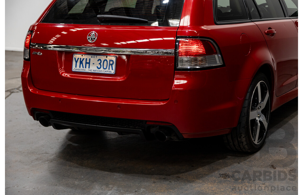 5/2012 Holden Commodore SV6 VE II MY12 4d Sportwagon Red 3.6L