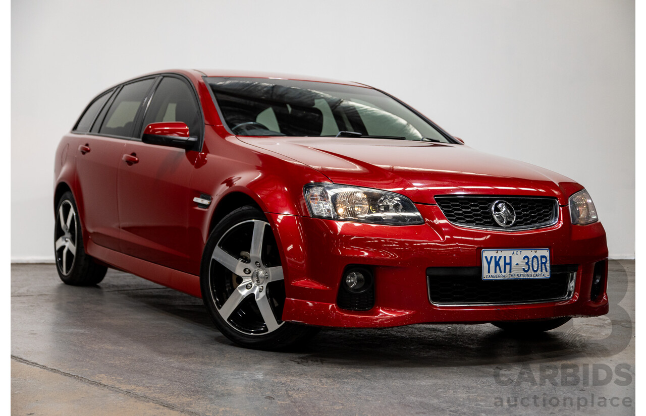 5/2012 Holden Commodore SV6 VE II MY12 4d Sportwagon Red 3.6L