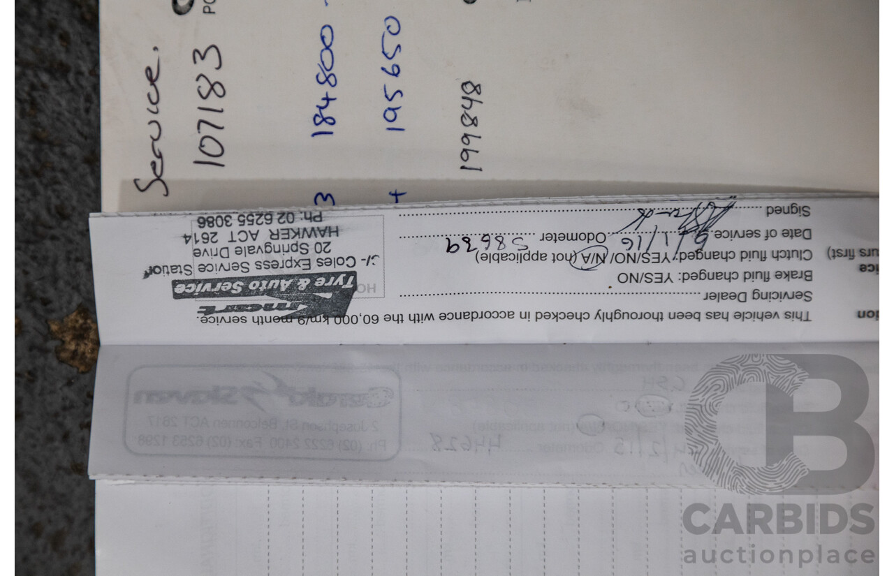 5/2012 Holden Commodore SV6 VE II MY12 4d Sportwagon Red 3.6L