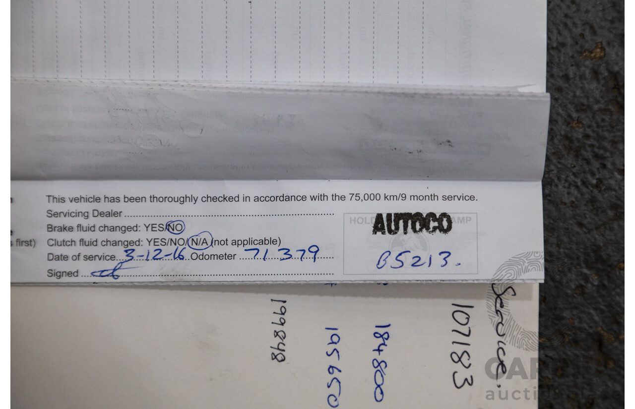 5/2012 Holden Commodore SV6 VE II MY12 4d Sportwagon Red 3.6L