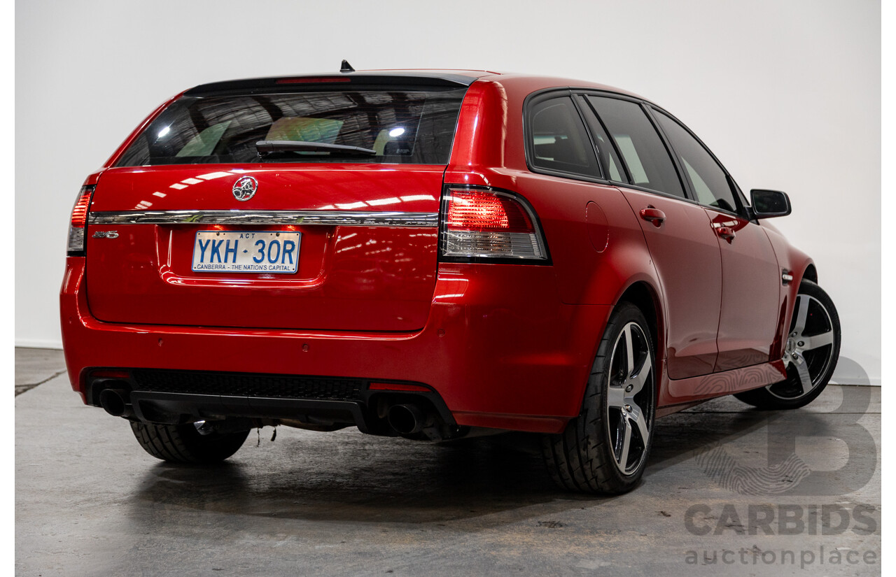 5/2012 Holden Commodore SV6 VE II MY12 4d Sportwagon Red 3.6L