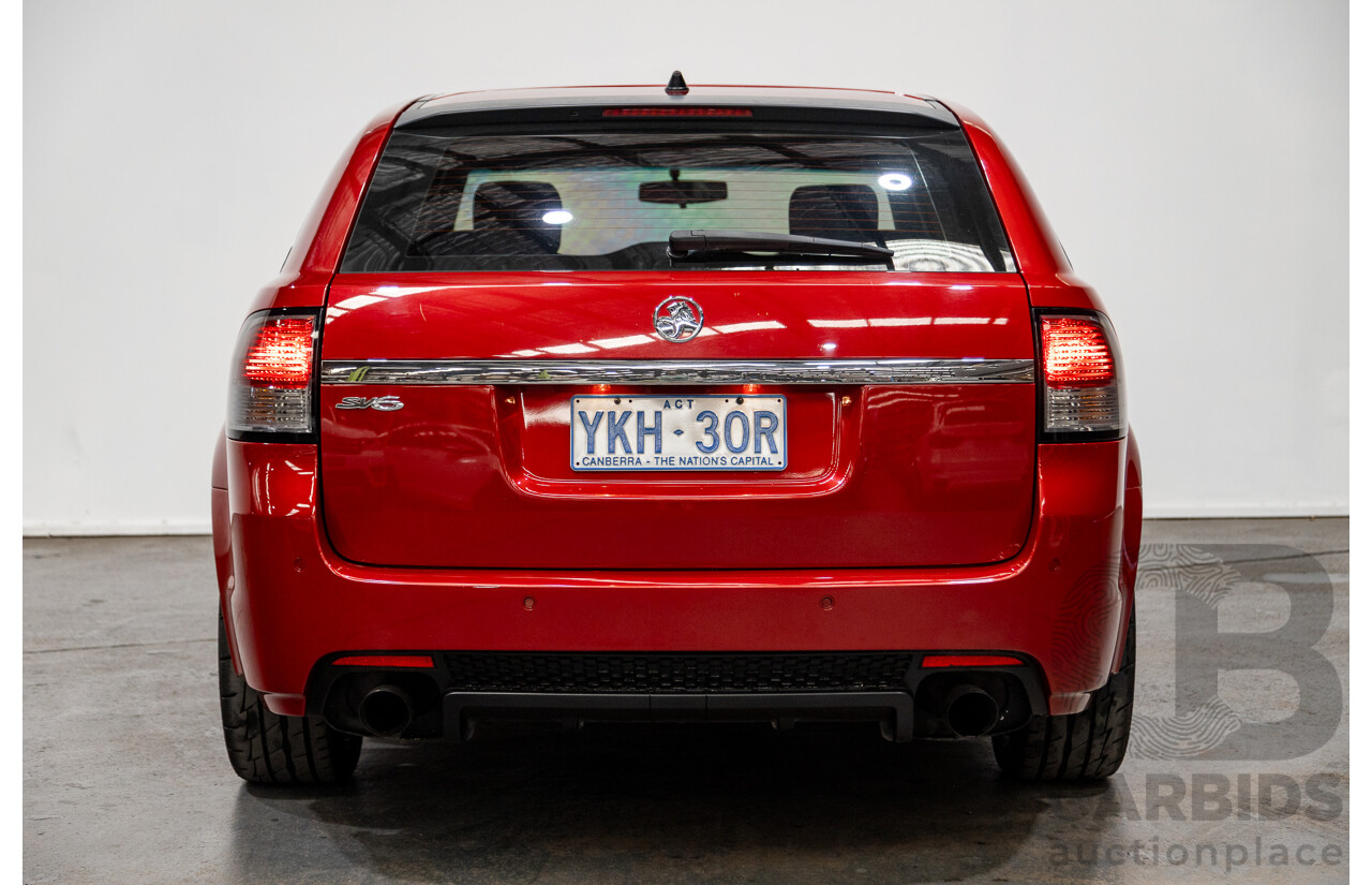 5/2012 Holden Commodore SV6 VE II MY12 4d Sportwagon Red 3.6L