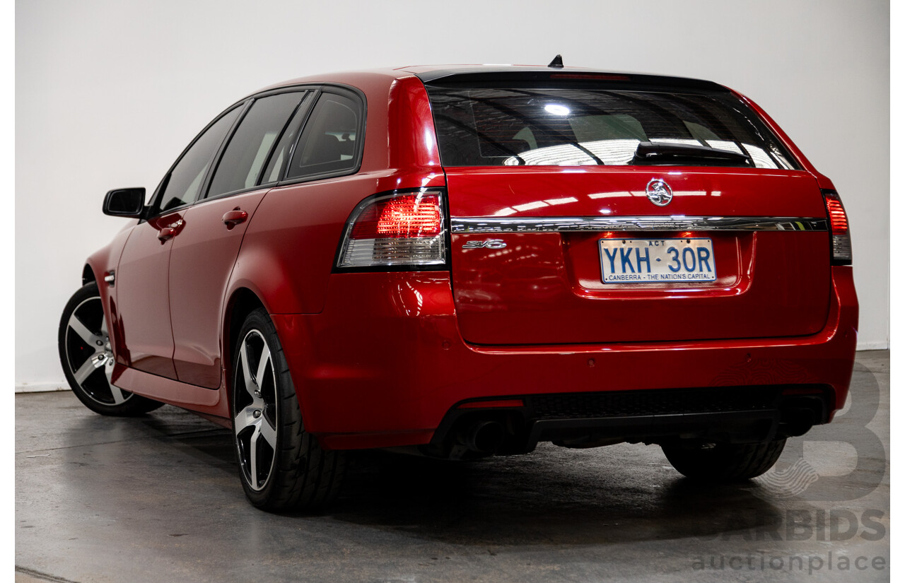 5/2012 Holden Commodore SV6 VE II MY12 4d Sportwagon Red 3.6L
