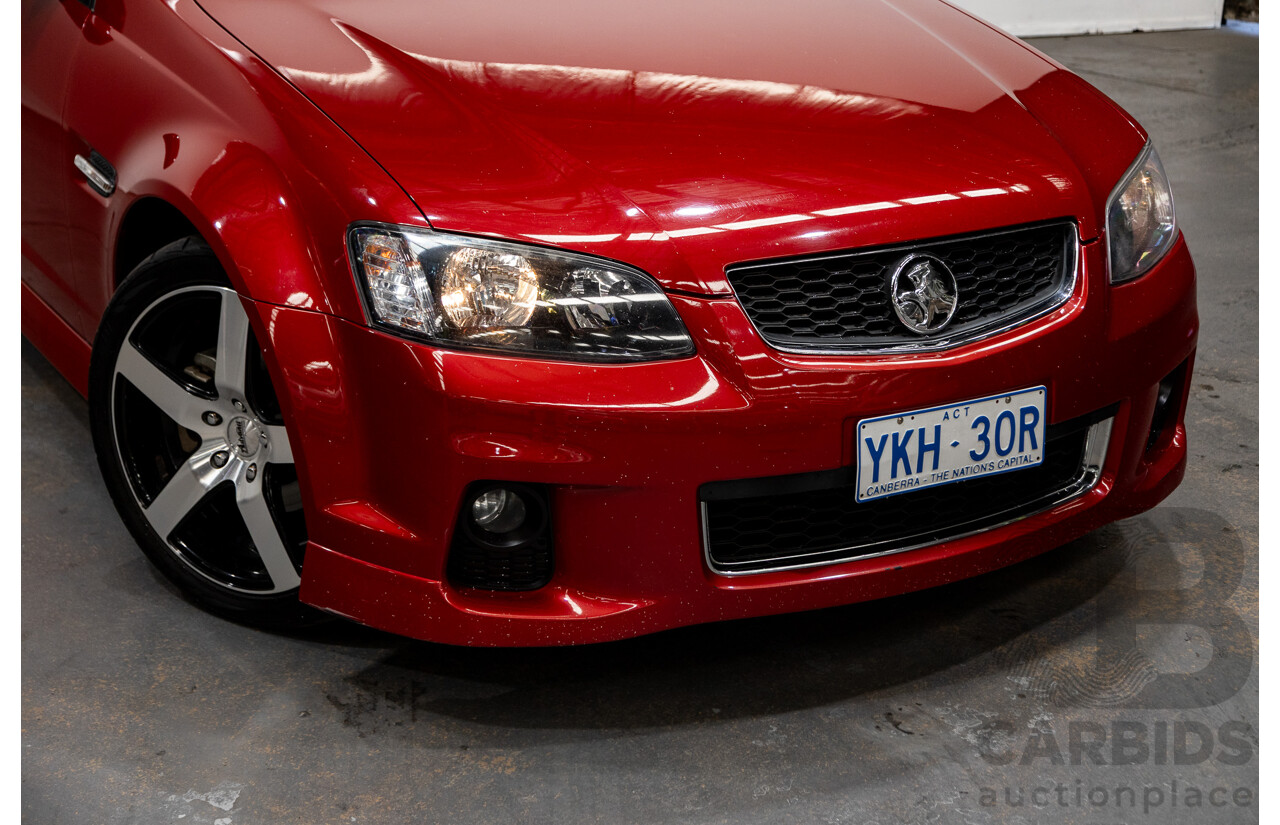 5/2012 Holden Commodore SV6 VE II MY12 4d Sportwagon Red 3.6L