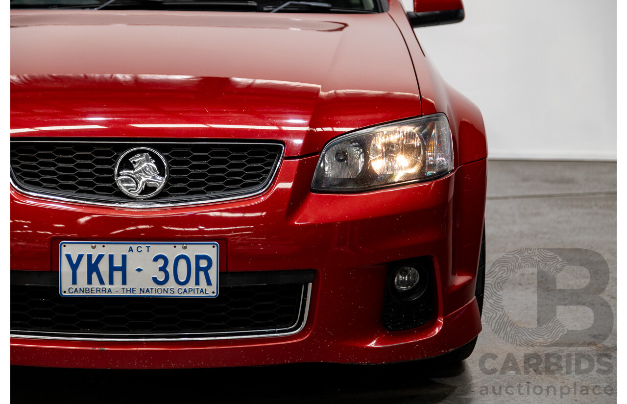 5/2012 Holden Commodore SV6 VE II MY12 4d Sportwagon Red 3.6L