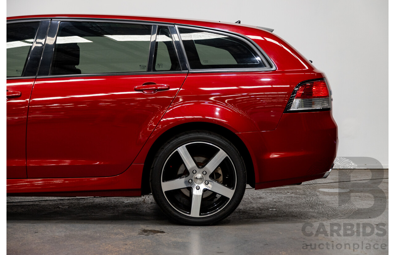 5/2012 Holden Commodore SV6 VE II MY12 4d Sportwagon Red 3.6L