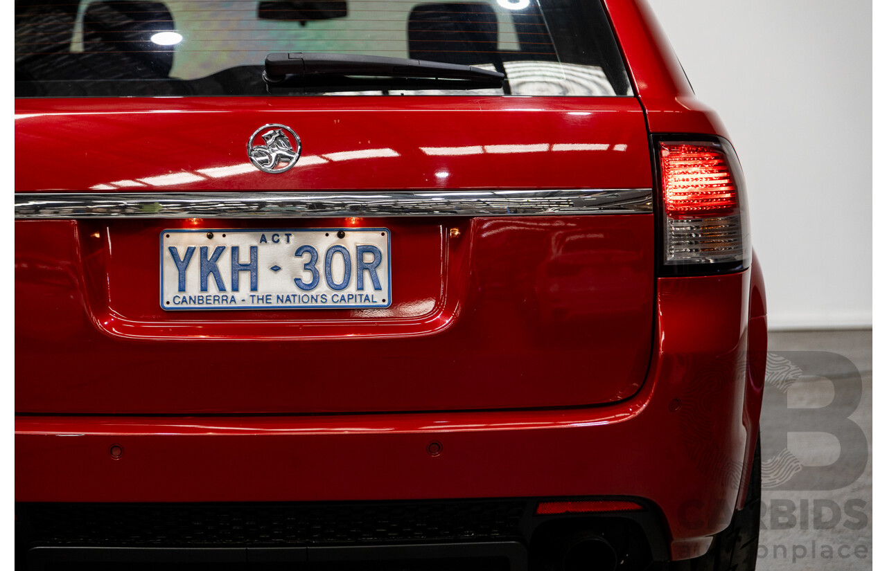 5/2012 Holden Commodore SV6 VE II MY12 4d Sportwagon Red 3.6L