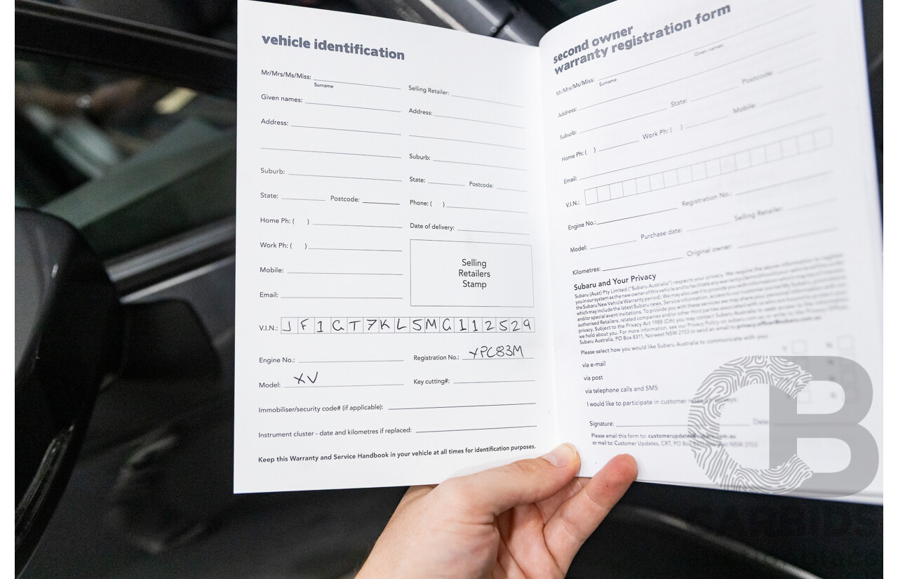 12/2020 Subaru XV 2.0i PREMIUM (AWD) MY21 4D Wagon Magnetic Grey Metallic 2.0L