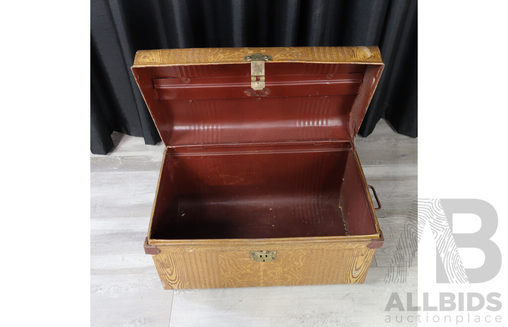Tin Storage Trunk