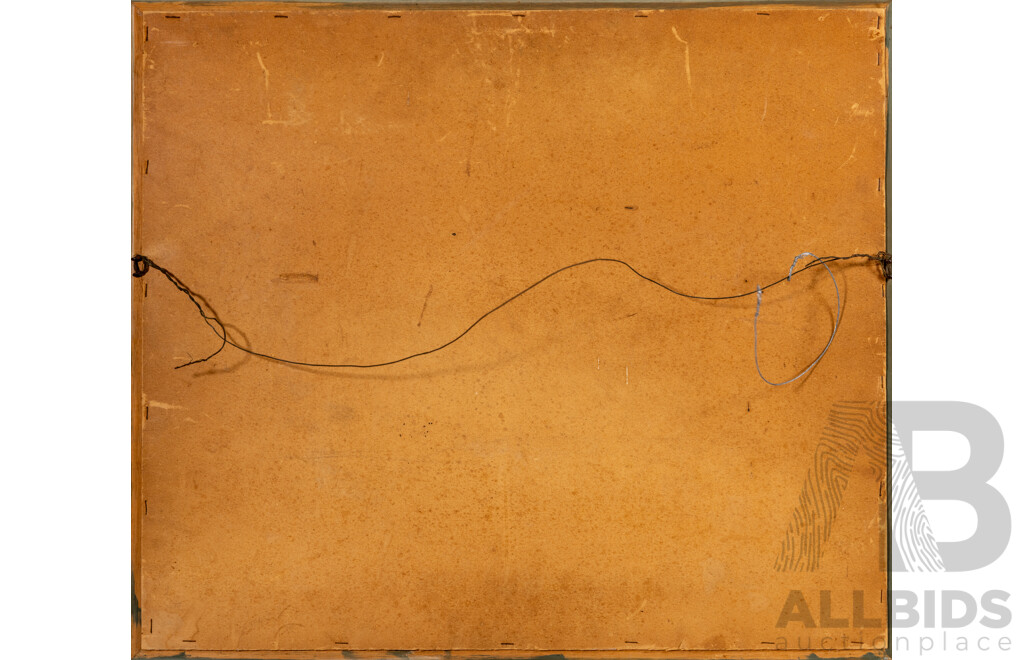 William Young, (19/20th Centuries, British-Australian, 1875-1944), Going Home, Antique Watercolour on Board, 58 x 67 cm (frame)