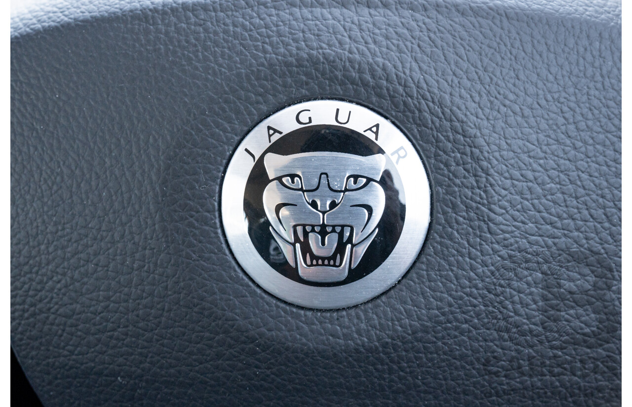 6/2012 Jaguar XF 5.0 V8 Luxury MY12 4d Sedan Polaris White V8 5.0L