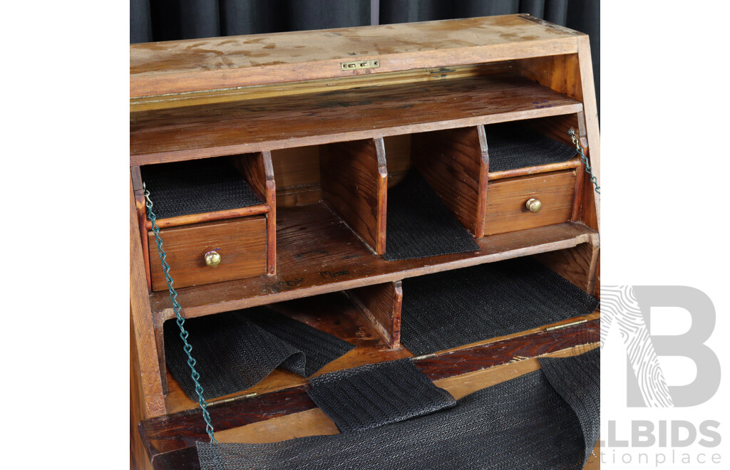 Reproduction Drop Front Bureau