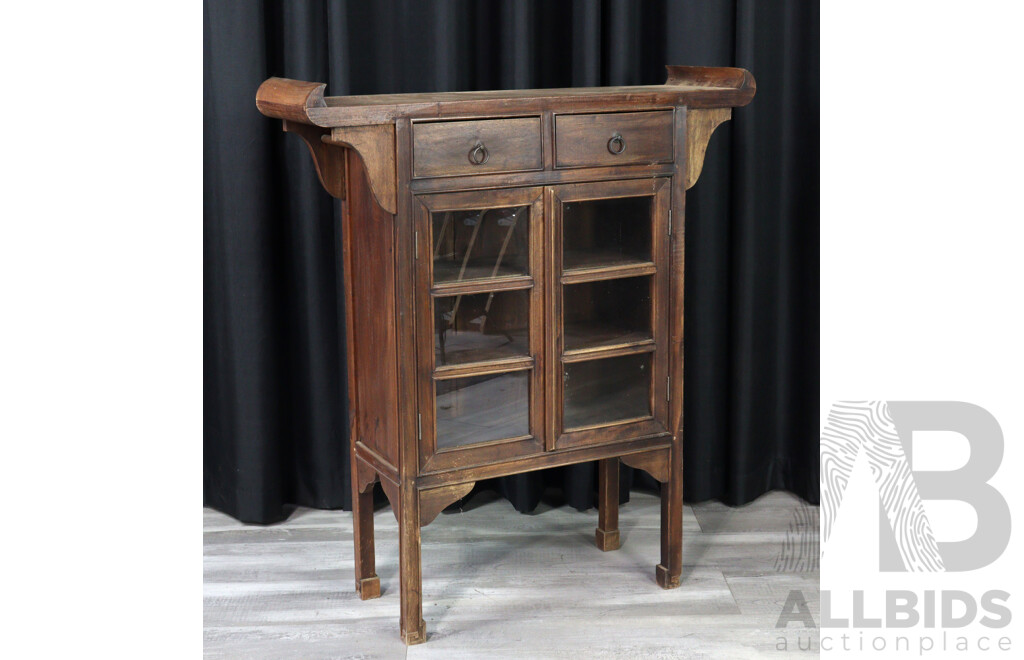 Chinese Hardwood Alter Cabinet