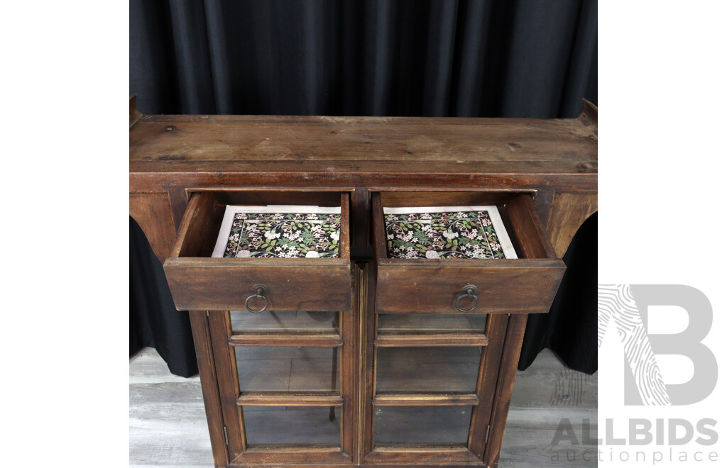 Chinese Hardwood Alter Cabinet