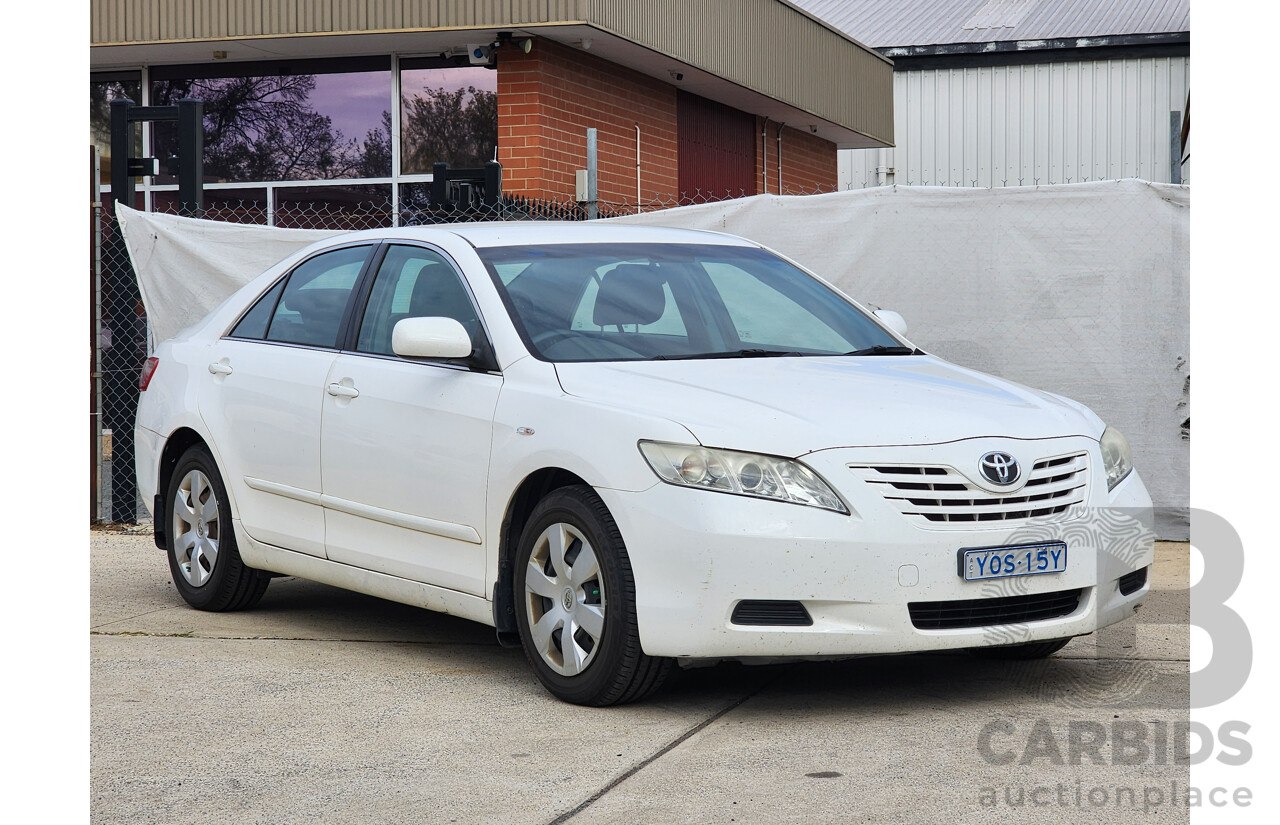 10/2008 Toyota Camry Altise ACV40R 07 UPGRADE 4d Sedan White 2.4L