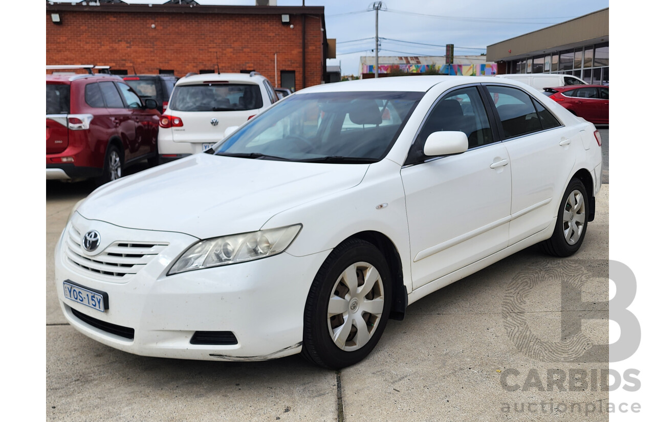 10/2008 Toyota Camry Altise ACV40R 07 UPGRADE 4d Sedan White 2.4L