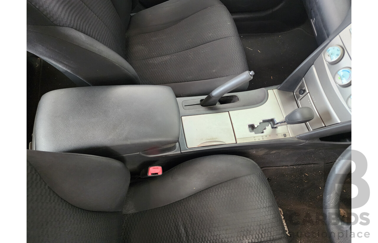 10/2008 Toyota Camry Altise ACV40R 07 UPGRADE 4d Sedan White 2.4L