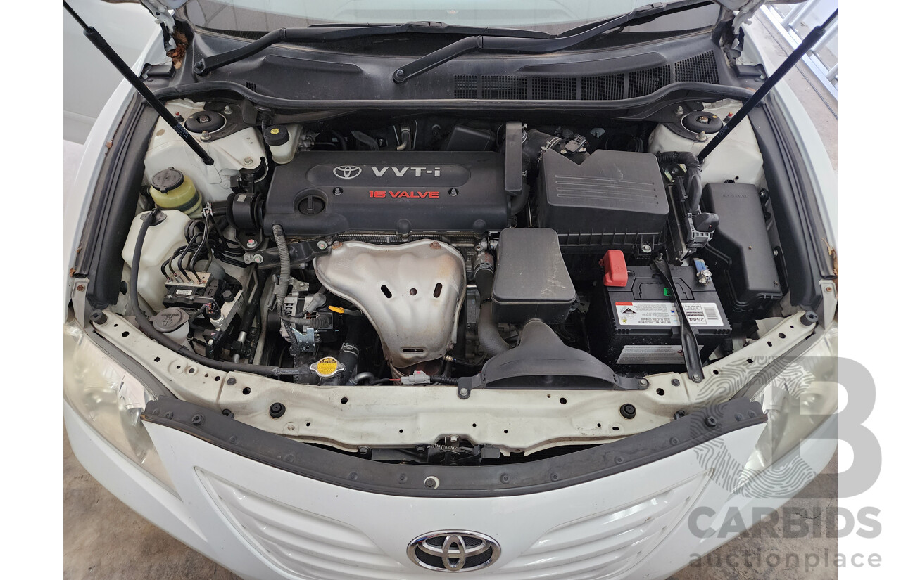 10/2008 Toyota Camry Altise ACV40R 07 UPGRADE 4d Sedan White 2.4L