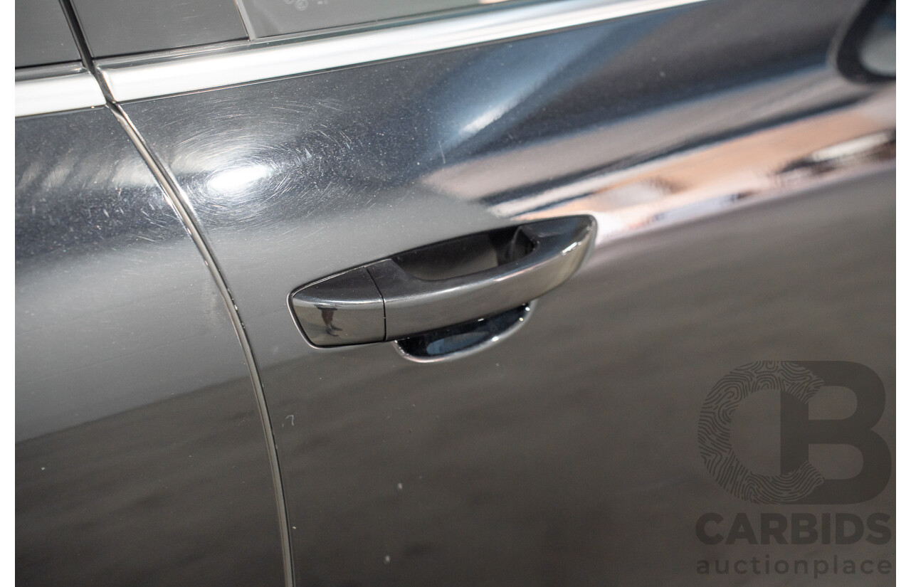 8/2012 Volkswagen Touareg V6 TDI 4xmotion 7P MY12 4d Wagon Deep Black Pearl Turbo Diesel V6 3.0L