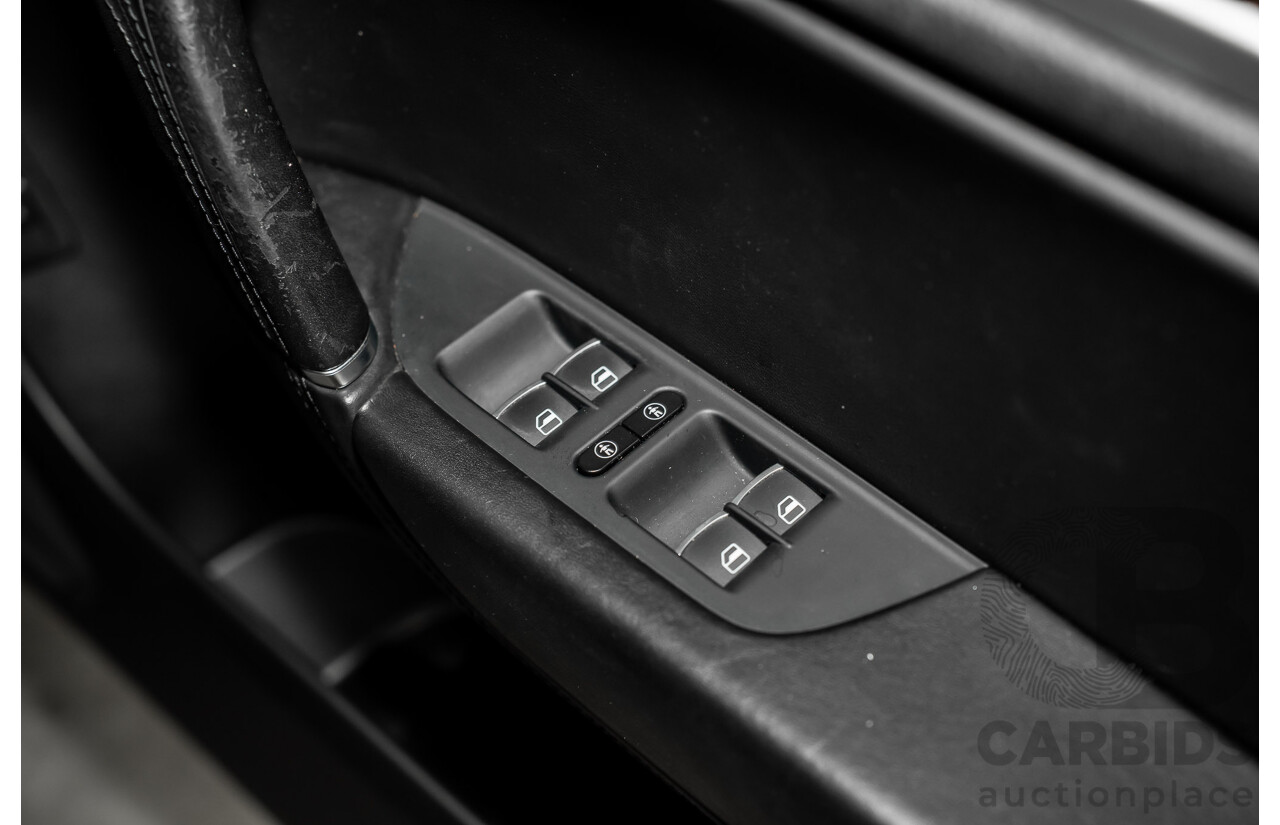 8/2012 Volkswagen Touareg V6 TDI 4xmotion 7P MY12 4d Wagon Deep Black Pearl Turbo Diesel V6 3.0L