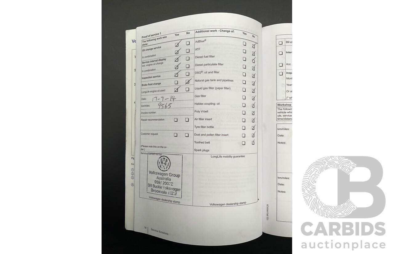 8/2012 Volkswagen Touareg V6 TDI 4xmotion 7P MY12 4d Wagon Deep Black Pearl Turbo Diesel V6 3.0L