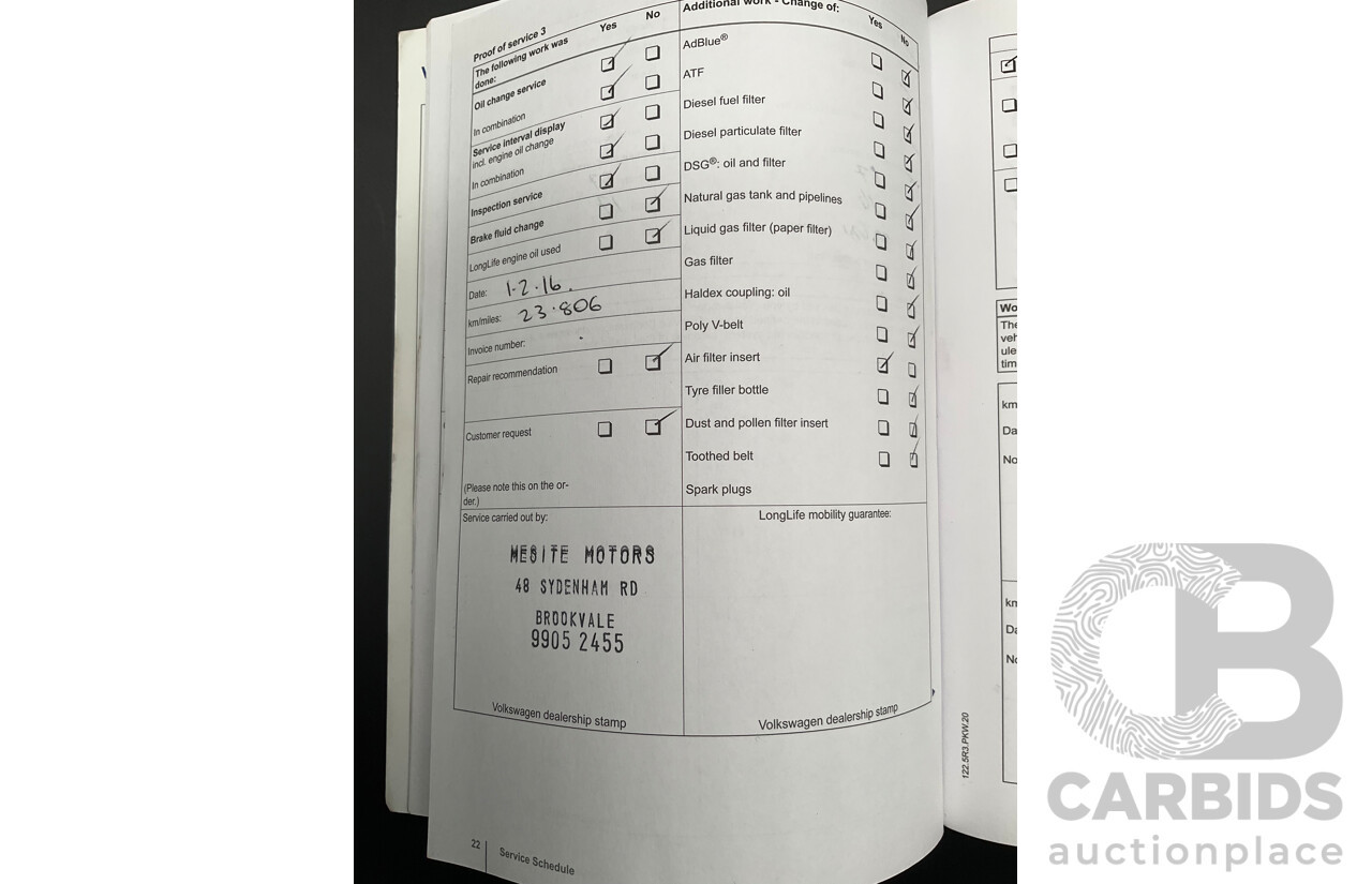 8/2012 Volkswagen Touareg V6 TDI 4Motion (AWD) 7P MY12 4d Wagon Deep Black Pearl Turbo Diesel V6 3.0L