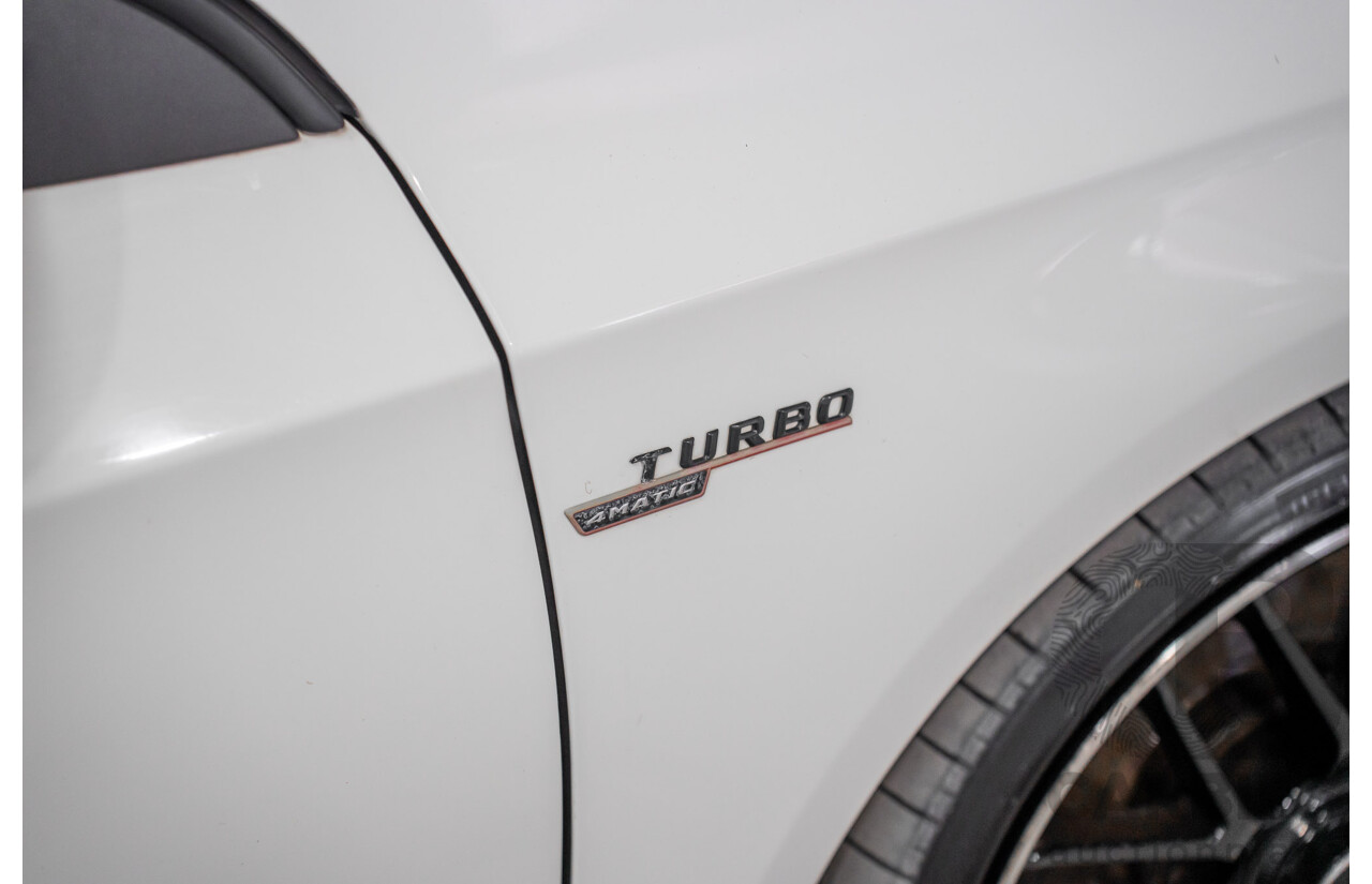 1/2015 Mercedes-Benz A45 AMG 176 MY15 5d Hatchback Cirrus White Turbo 2.0L