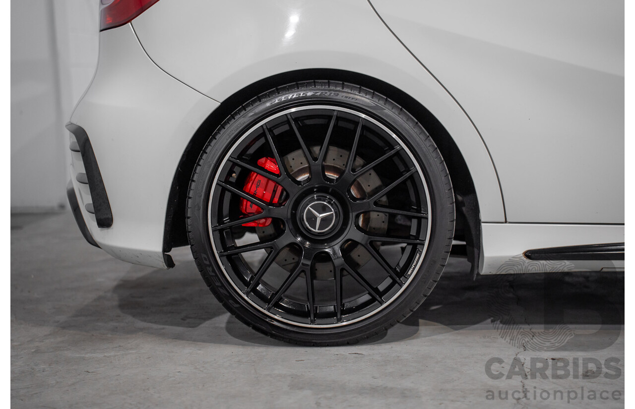 1/2015 Mercedes-Benz A45 AMG 176 MY15 5d Hatchback Cirrus White Turbo 2.0L