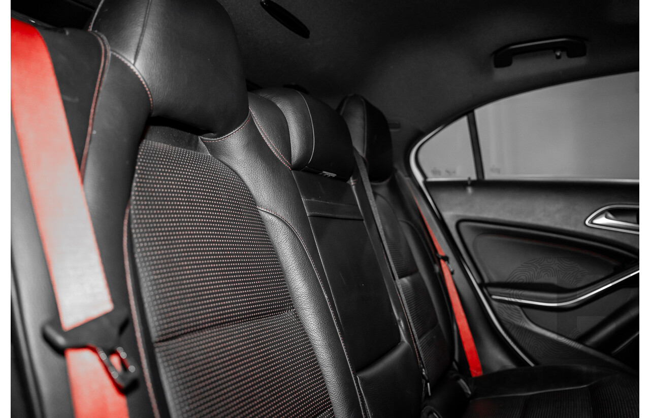 1/2015 Mercedes-Benz A45 AMG 176 MY15 5d Hatchback Cirrus White Turbo 2.0L