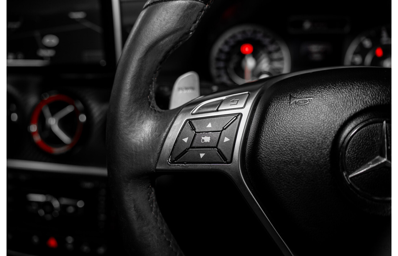 1/2015 Mercedes-Benz A45 AMG 176 MY15 5d Hatchback Cirrus White Turbo 2.0L