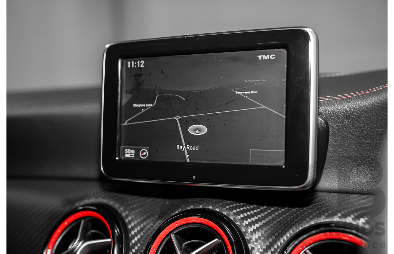 1/2015 Mercedes-Benz A45 AMG 176 MY15 5d Hatchback Cirrus White Turbo 2.0L