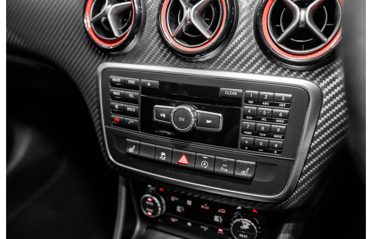 1/2015 Mercedes-Benz A45 AMG 176 MY15 5d Hatchback Cirrus White Turbo 2.0L