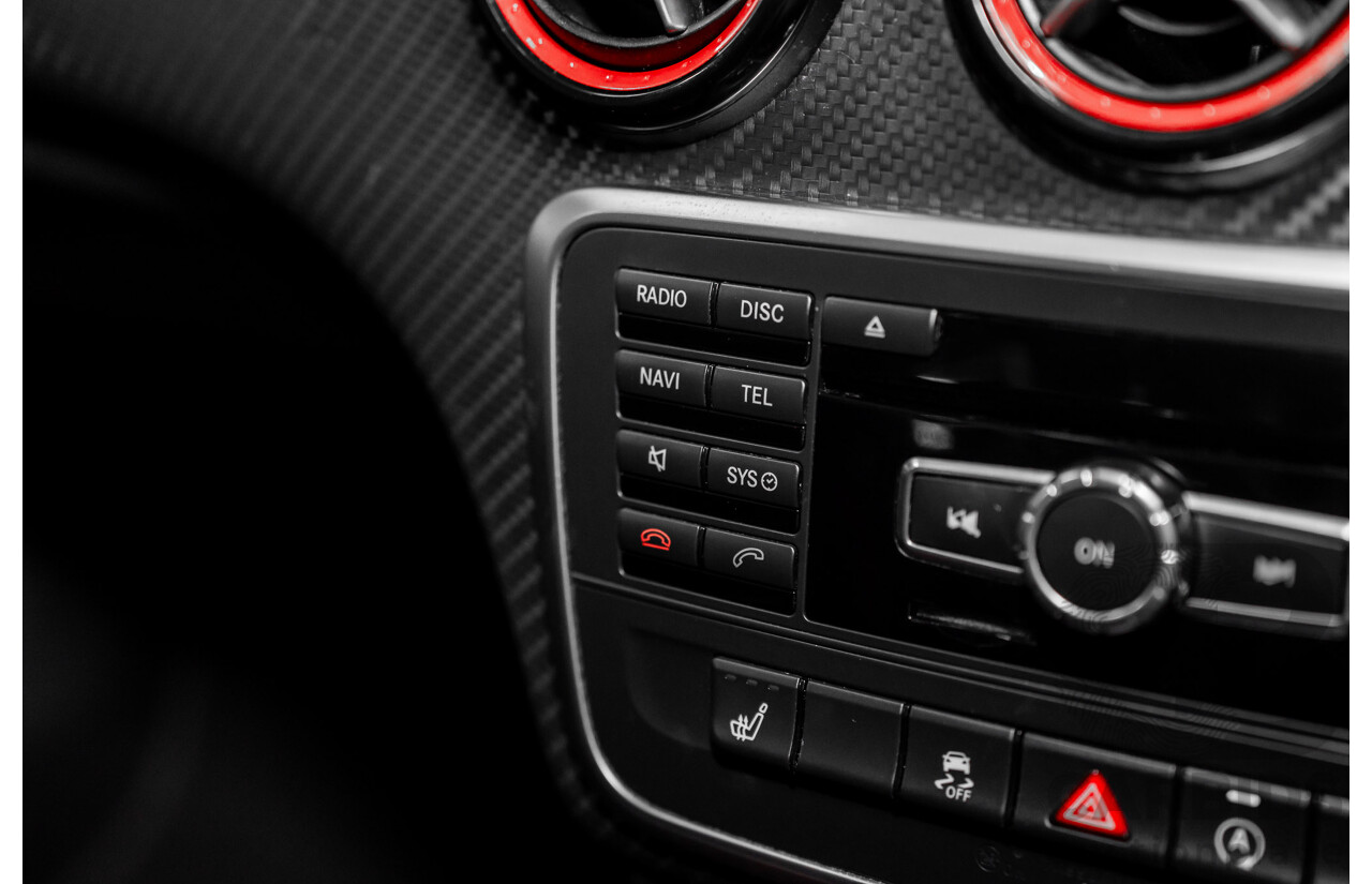 1/2015 Mercedes-Benz A45 AMG 176 MY15 5d Hatchback Cirrus White Turbo 2.0L