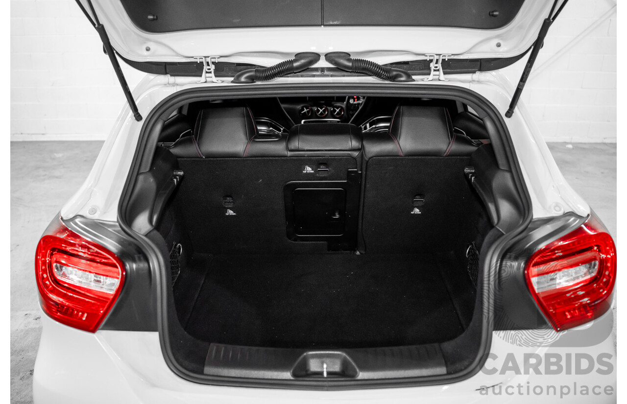 1/2015 Mercedes-Benz A45 AMG 176 MY15 5d Hatchback Cirrus White Turbo 2.0L