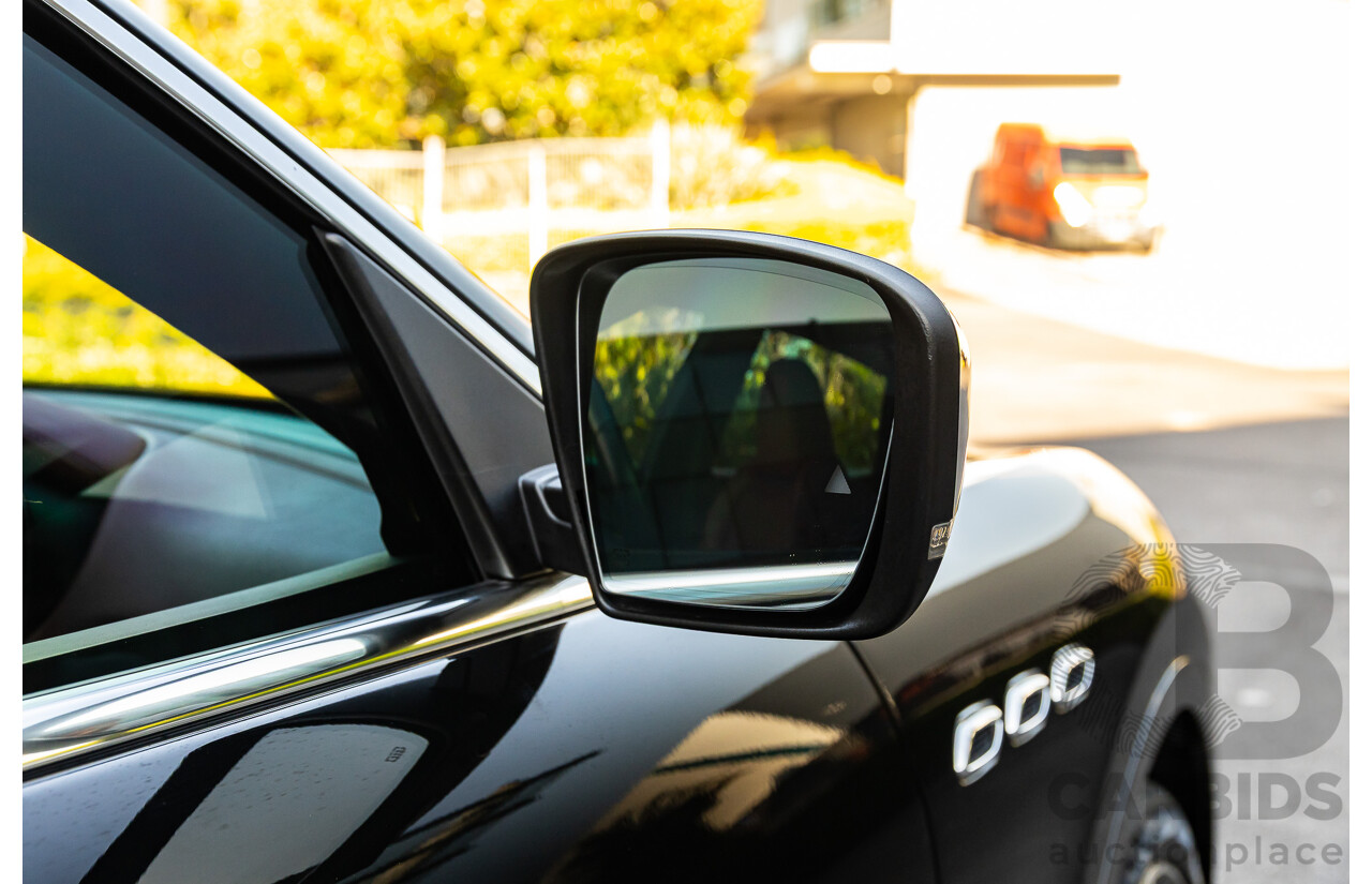 02/2017 Maserati Levante (AWD) M161 MY17 4d Wagon Nero Black Turbo Diesel V6 3.0L