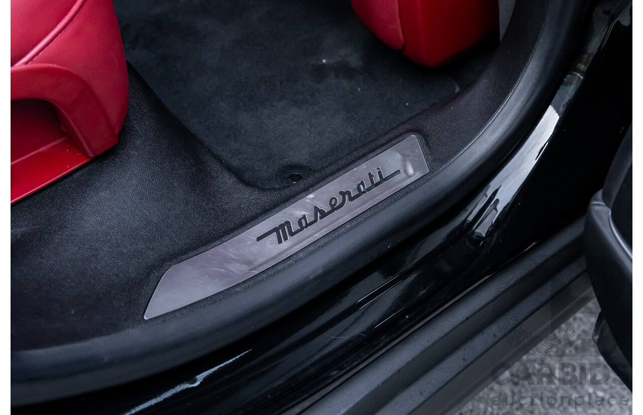 02/2017 Maserati Levante (AWD) M161 MY17 4d Wagon Nero Black Turbo Diesel V6 3.0L