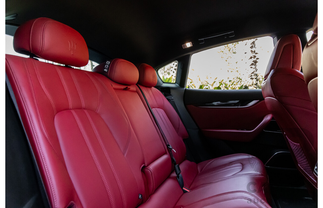 02/2017 Maserati Levante (AWD) M161 MY17 4d Wagon Nero Black Turbo Diesel V6 3.0L